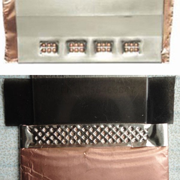 Ultrasonic metal spot welding machine for nickel-plated terminal strips