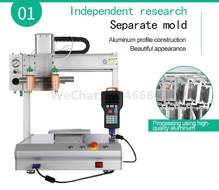 Double head dispensing machine automatic glue dispensing machine