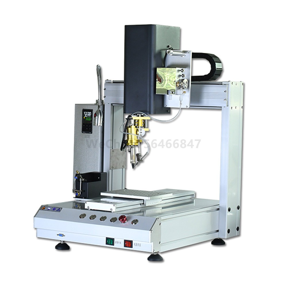 Automatic Desktop R-rotatable Single Station Soldering Machine