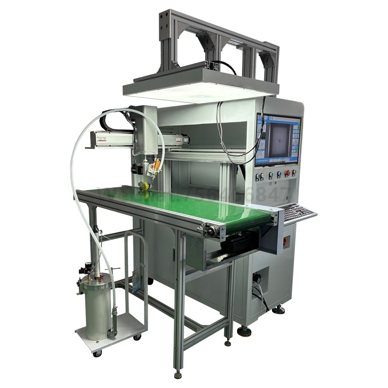 在线式视觉跟随自动点胶机