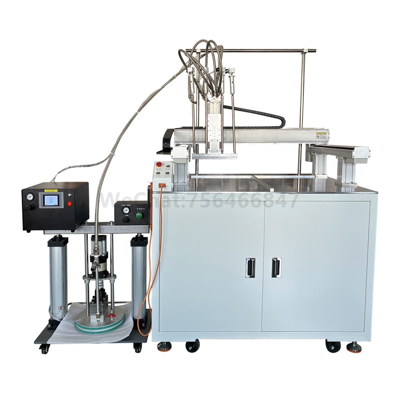 落地龙门式压盘泵自动刮胶机