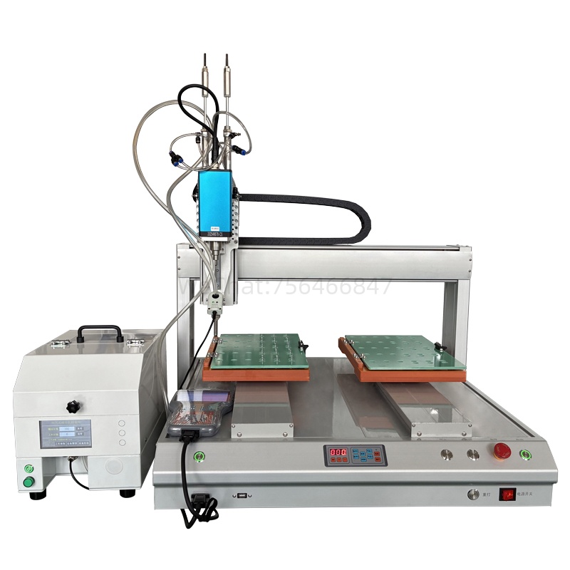 双工位吹气式自动锁螺丝机